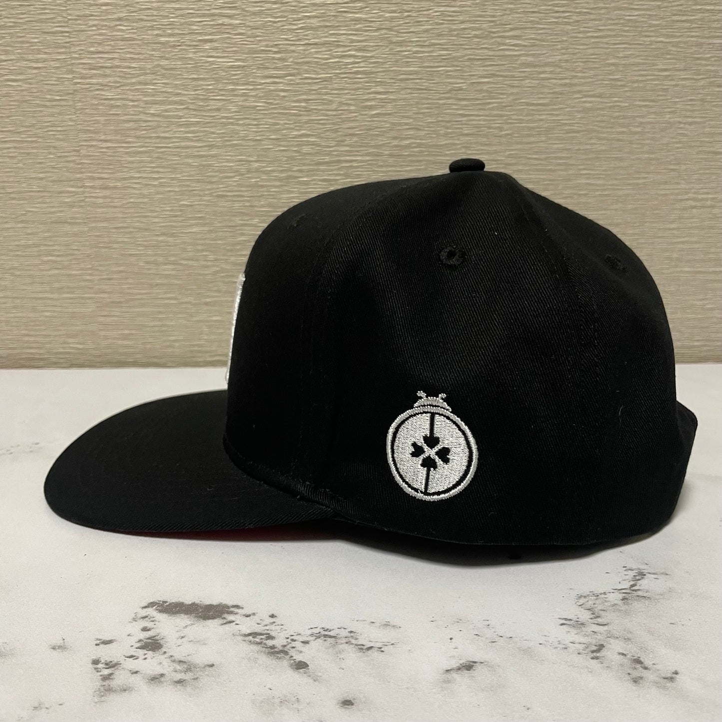 A02 ColorHara【C&H】CAP ブラック/レッド