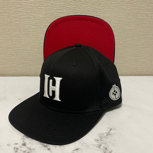 A02 ColorHara【C&H】CAP ブラック/レッド